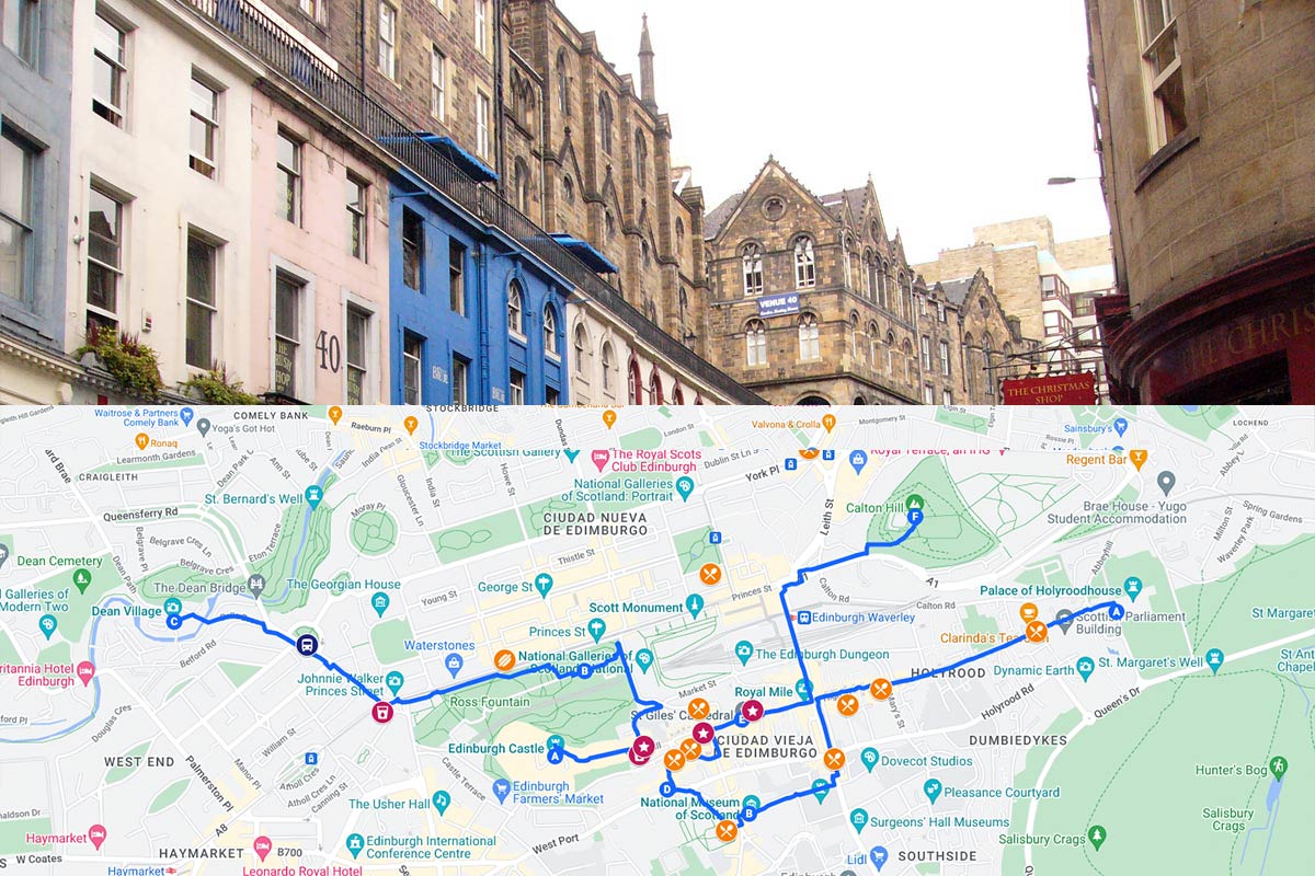Itinerario Edimburgo 3 días