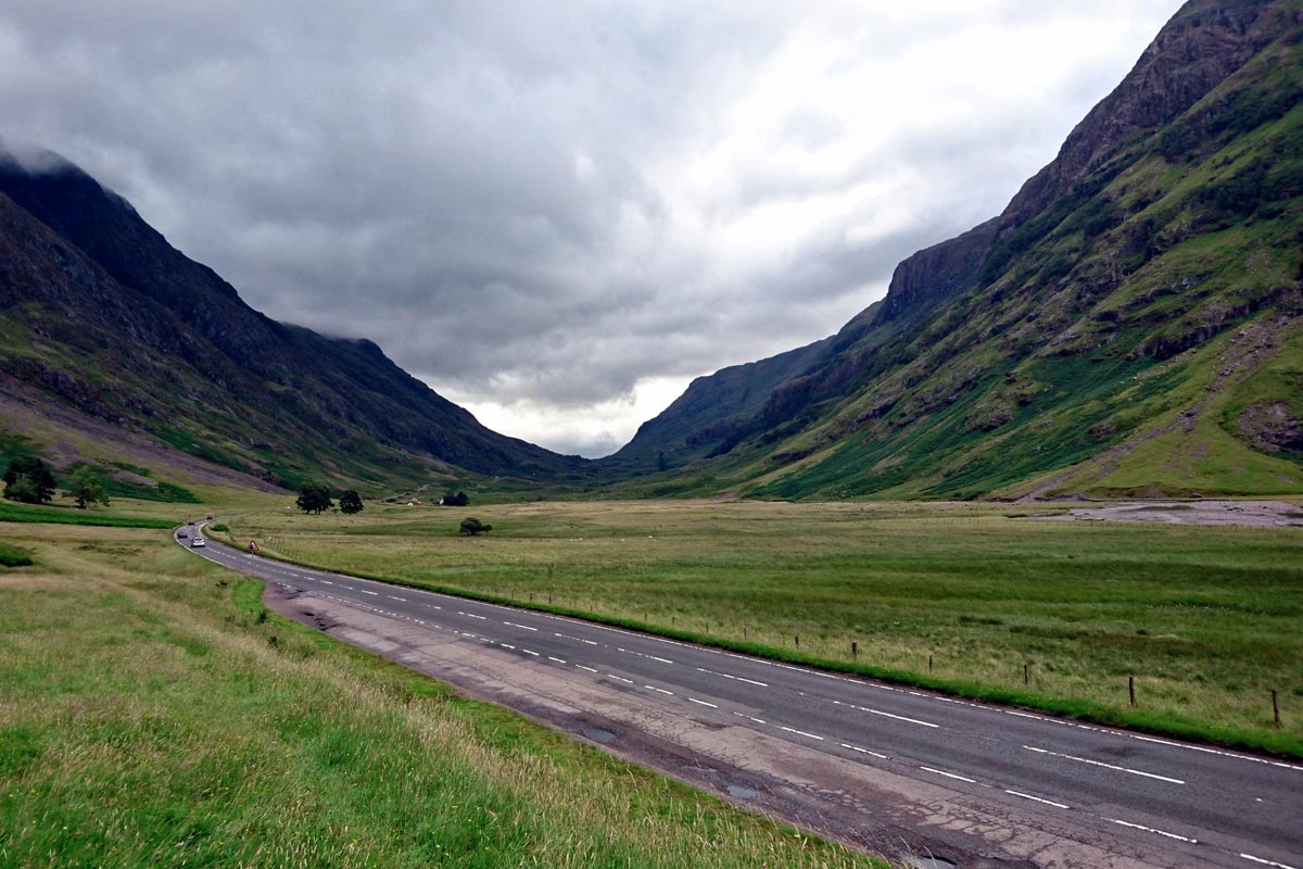 Itinerarios, rutas y recorridos por Escocia